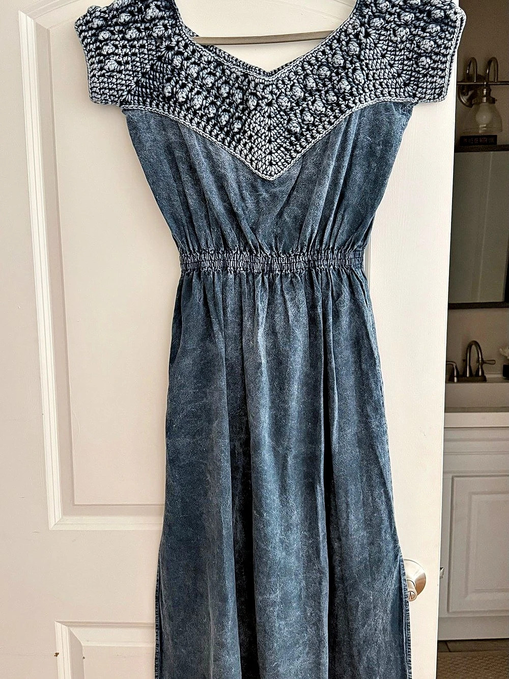 Ulla Johnson Maxi Dress Blue & White NWT